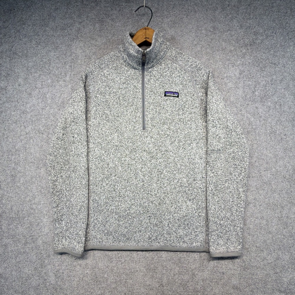Patagonia Jacket Womens M Gray Better Sweater Fleece Outdoor Camping 25617